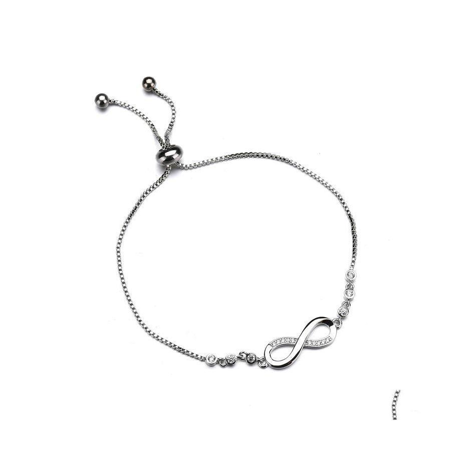 Charm Bracelets Fashion Jewelry Adjustable Bracelet Rhinstone Figure Eight Women Bracelets Drop Delivery Dhamk
Charm Bracelets Fashion Jewelry Adjustable Bracelet Rhinstone Figure Eight Women Bracelets Drop Delivery Dhamk