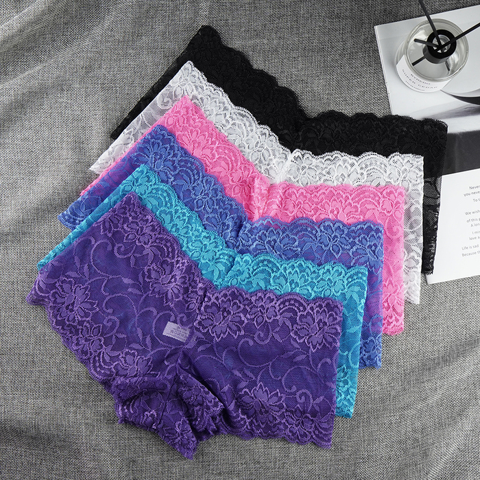 Women' Panties 6 Pieces Ladies Lace Panties Sexy Underwear Women Boyshort Thin Underpants Boxer See Through Femme Plus Size 221202, Beige
Women' Panties 6 Pieces Ladies Lace Panties Sexy Underwear Women Boyshort Thin Underpants Boxer See Through Femme Plus Size 221202, Beige