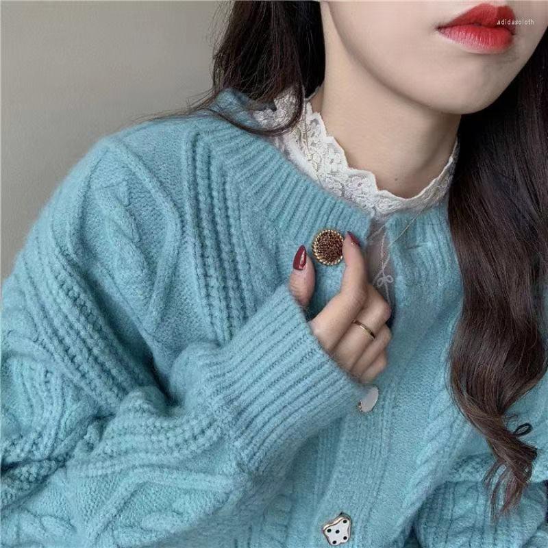Women's Knits Spring And Autumn Women Cardigan Warm O-neck Knitted Sweater Fashion Knit Cardigans Long Sleeeve Coat Lady Loose Sweaters M10, White
Women's Knits Spring And Autumn Women Cardigan Warm O-neck Knitted Sweater Fashion Knit Cardigans Long Sleeeve Coat Lady Loose Sweaters M10, White