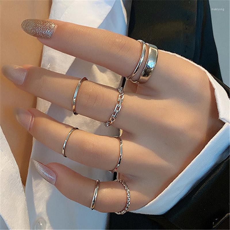 Cluster Rings Modyle 7 Pcs/Set Fashion Design Round Silver Color Set For Women Handmade Geometry Finger Ring Female Jewelry Gifts
Cluster Rings Modyle 7 Pcs/Set Fashion Design Round Silver Color Set For Women Handmade Geometry Finger Ring Female Jewelry Gifts