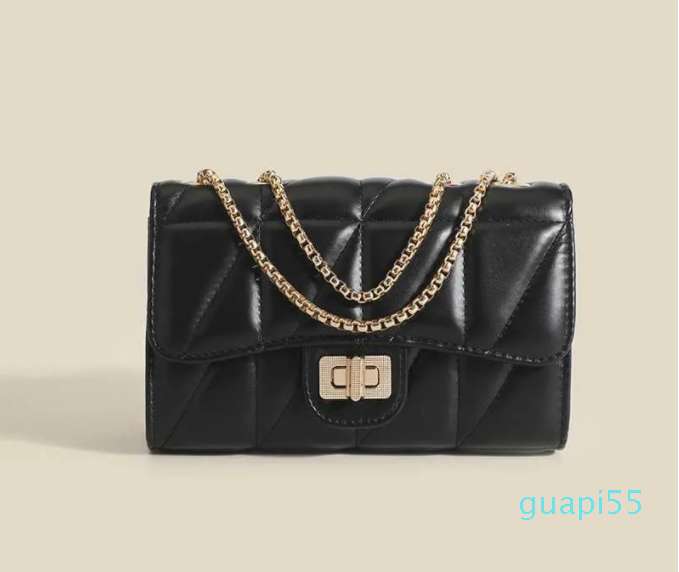 Luxury Design Bag Shop Wholesale and Retail Xiaozhong Lingge Chain Small Fragrant Bag Women Lock Buckle Square Fashion Versatile One Shoulder Crossbody, Black
Luxury Design Bag Shop Wholesale and Retail Xiaozhong Lingge Chain Small Fragrant Bag Women Lock Buckle Square Fashion Versatile One Shoulder Crossbody, Black