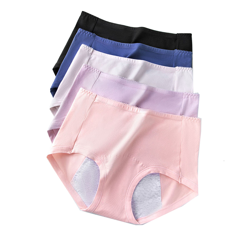 Women's Panties High Waist 5Pcs Leak Proof Menstrual Panties Women Cotton Widen Physiological Female Period Pants Underwear Briefs Drop 221202, Mid-rise 0218
Women's Panties High Waist 5Pcs Leak Proof Menstrual Panties Women Cotton Widen Physiological Female Period Pants Underwear Briefs Drop 221202, Mid-rise 0218