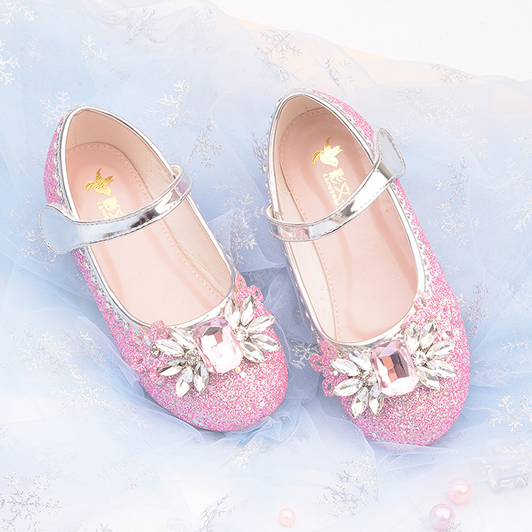 Children's shoes shiny sequins spring and autumn girls' soft sole low heel princess shoes COSPLAY tide flower gilrs' Kitten heels, Pink
Children's shoes shiny sequins spring and autumn girls' soft sole low heel princess shoes COSPLAY tide flower gilrs' Kitten heels, Pink