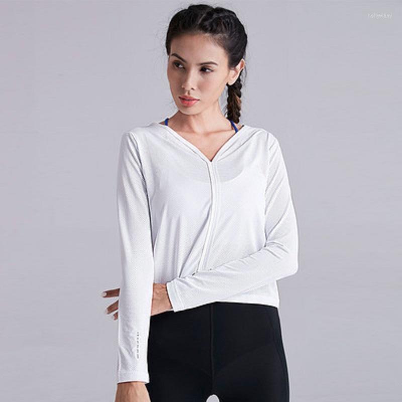 Active Shirts Quick-dry Long Sleeve Mesh Yoga Shirt WomenFitness T Workout Tops Woman Top Sportswear, Green
Active Shirts Quick-dry Long Sleeve Mesh Yoga Shirt WomenFitness T Workout Tops Woman Top Sportswear, Green