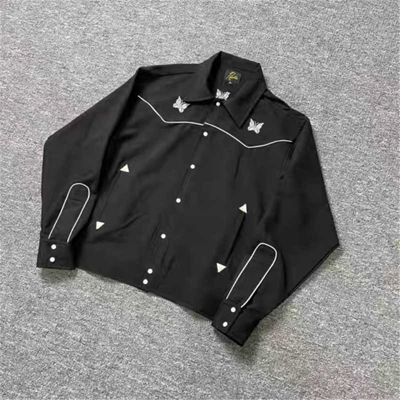 Men' Jackets Black Needles Jacket Men Women 1 1 High Quality Vintage Classic Butterfly Embroidered Logo Needles AWGE Coats Inside Tag Label T221202
Men' Jackets Black Needles Jacket Men Women 1 1 High Quality Vintage Classic Butterfly Embroidered Logo Needles AWGE Coats Inside Tag Label T221202