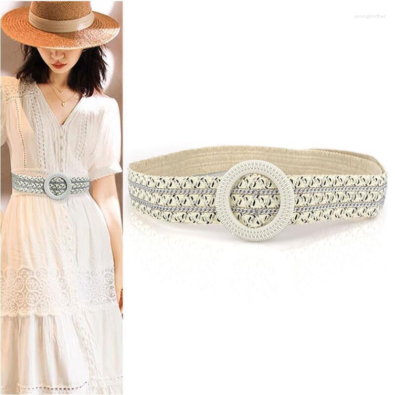 Belts Women Fashion Bohemian Wide Belt Designer Braided Waist High Quality Dress Coat Delicate Waistband Decorated, Black
Belts Women Fashion Bohemian Wide Belt Designer Braided Waist High Quality Dress Coat Delicate Waistband Decorated, Black