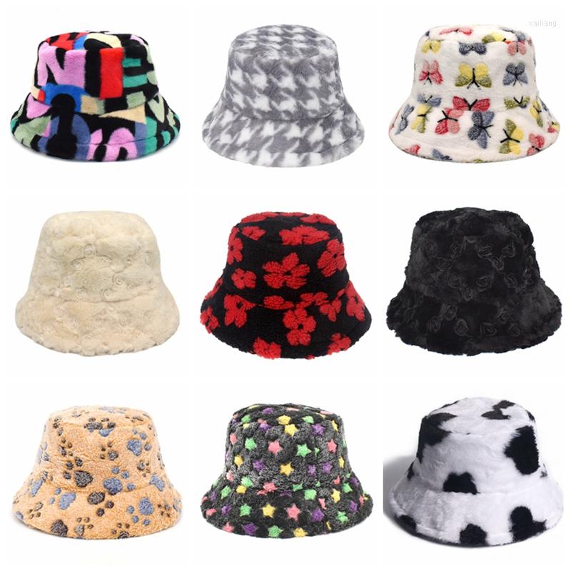 Berets Winter Bucket Hat Women's Fashion Panama Warm Hats Female Vintage Faux Fur Fisherman Cap For Women Drop, Rose white
Berets Winter Bucket Hat Women's Fashion Panama Warm Hats Female Vintage Faux Fur Fisherman Cap For Women Drop, Rose white