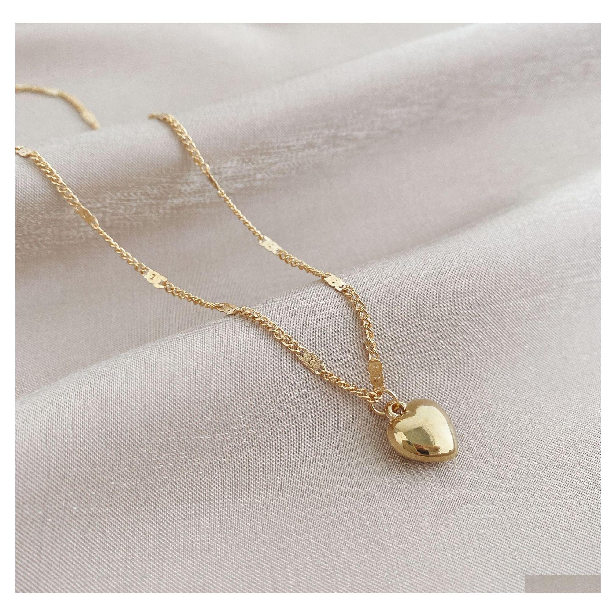 Pendant Necklaces Fashion Jewelry Cute Peach Heart Pendant Necklace Gold Women Choker Necklaces Drop Delivery Pendants Dh4Ev
Pendant Necklaces Fashion Jewelry Cute Peach Heart Pendant Necklace Gold Women Choker Necklaces Drop Delivery Pendants Dh4Ev