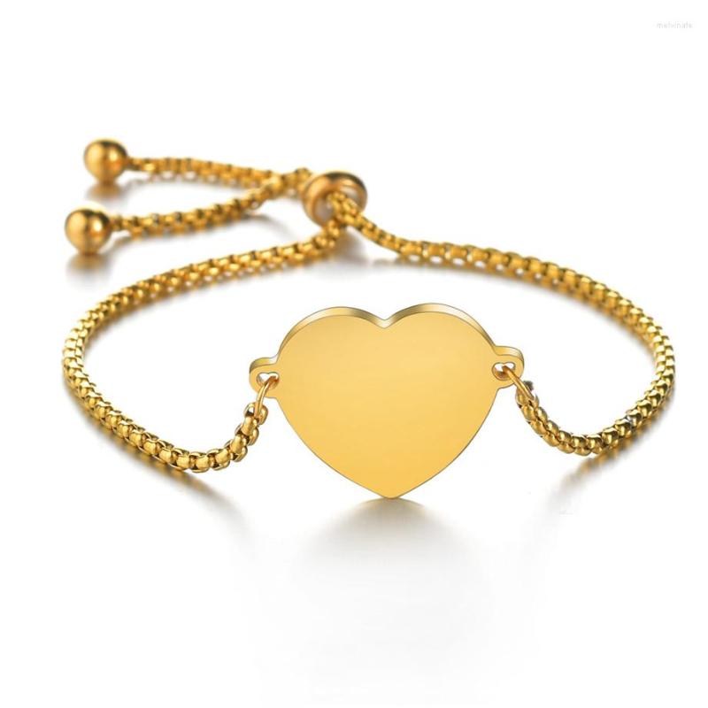 Charm Bracelets Fashion Love Heart Bracelet Bangles Gold Color Stainless Steel For Women Jewelry Bijoux Femme 2022 Wholesale
Charm Bracelets Fashion Love Heart Bracelet Bangles Gold Color Stainless Steel For Women Jewelry Bijoux Femme 2022 Wholesale