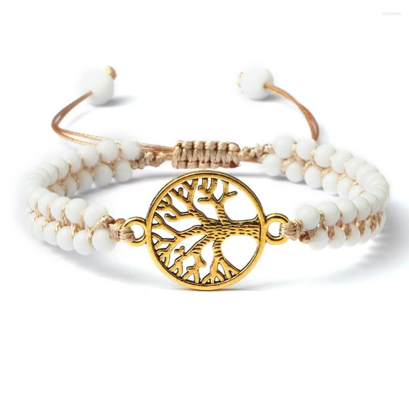 Strand Tree Of Life Braided String Beads Bracelet Charm Natural Stone Handmade Yoga Bohemia Jewelry Women Men Adjustable Bangle Gifts
Strand Tree Of Life Braided String Beads Bracelet Charm Natural Stone Handmade Yoga Bohemia Jewelry Women Men Adjustable Bangle Gifts