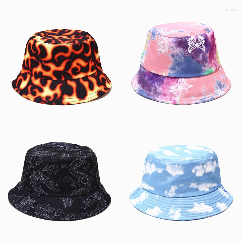 Berets Women Cotton Bucket Hat Casual Tie Dyed Print 3D Hip Hop Fisherman Caps Panama, 007
Berets Women Cotton Bucket Hat Casual Tie Dyed Print 3D Hip Hop Fisherman Caps Panama, 007