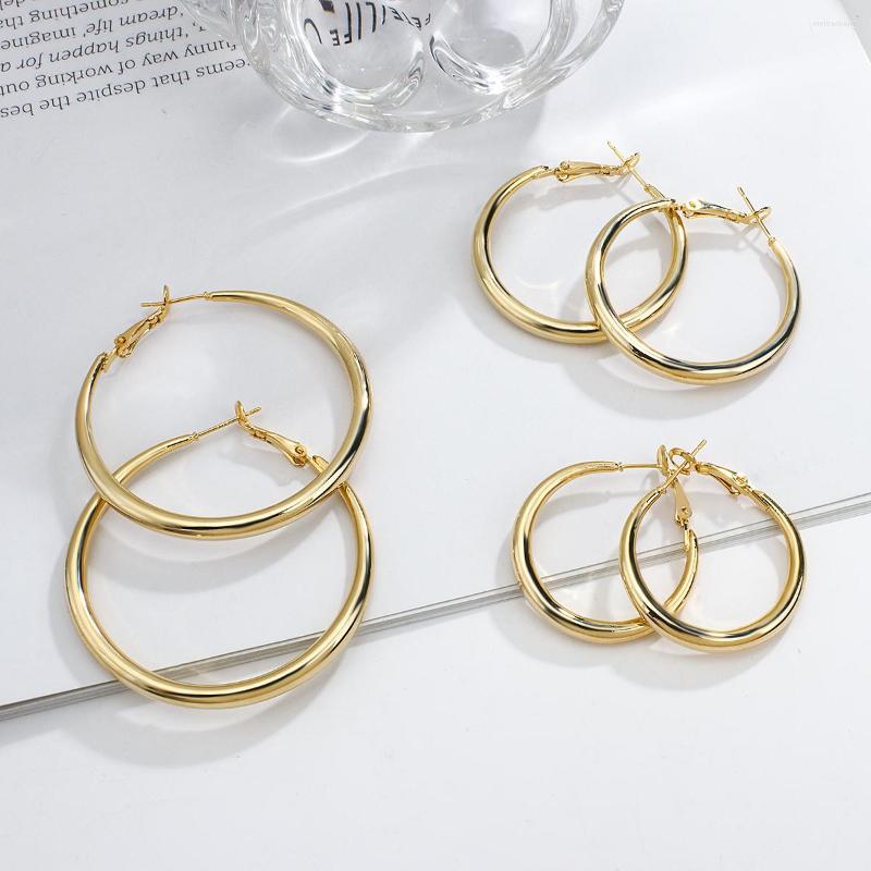 Hoop Earrings Flashbuy Fashion Simple Classic Gold Color For Women Round Circle Statement Minimalist Jewelry
Hoop Earrings Flashbuy Fashion Simple Classic Gold Color For Women Round Circle Statement Minimalist Jewelry