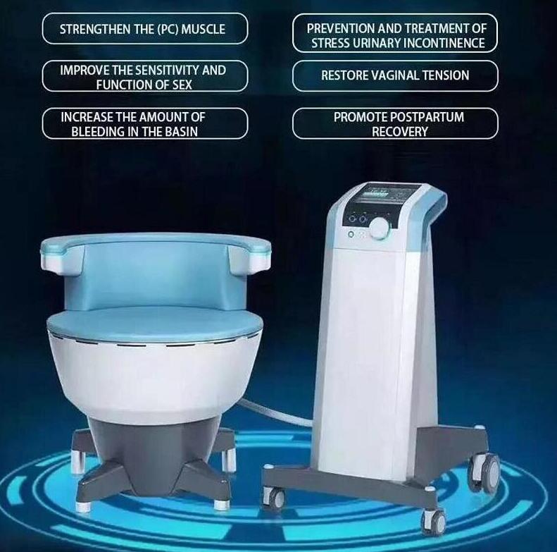 Professional muscle built slimming stimulation body sculpt EM-chair for incontinence Frequent urination treatment vaginal tightening and pelvic floor repaired
Professional muscle built slimming stimulation body sculpt EM-chair for incontinence Frequent urination treatment vaginal tightening and pelvic floor repaired