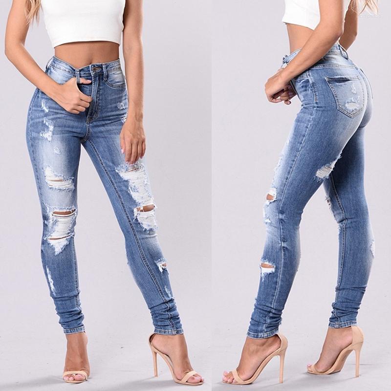 Women' Jeans Vintage Blue Ripped Hole Woman High Waist Slim Stretch Denim Pencil Pants Skinny Distressed Trousers Femme Pantalo XXXL, Mid blue
Women' Jeans Vintage Blue Ripped Hole Woman High Waist Slim Stretch Denim Pencil Pants Skinny Distressed Trousers Femme Pantalo XXXL, Mid blue