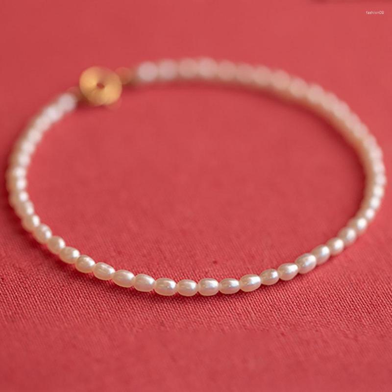 Strand ZHEN-D Jewelry Natural Precious 2mm Freshwater Rice Pearls Bracelet Mini Beads Treasure Gentle Romantic Gift For Woman Girl
Strand ZHEN-D Jewelry Natural Precious 2mm Freshwater Rice Pearls Bracelet Mini Beads Treasure Gentle Romantic Gift For Woman Girl