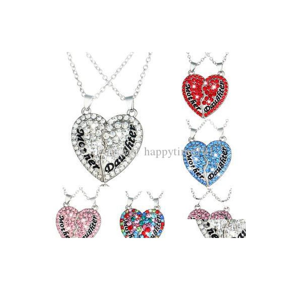 Pendant Necklaces Love Heart Mother Mom Daughter Crystal Rhinestone Pendant Necklaces Women Girl Statement Jewelry Choker Necklace M Dhuda
Pendant Necklaces Love Heart Mother Mom Daughter Crystal Rhinestone Pendant Necklaces Women Girl Statement Jewelry Choker Necklace M Dhuda