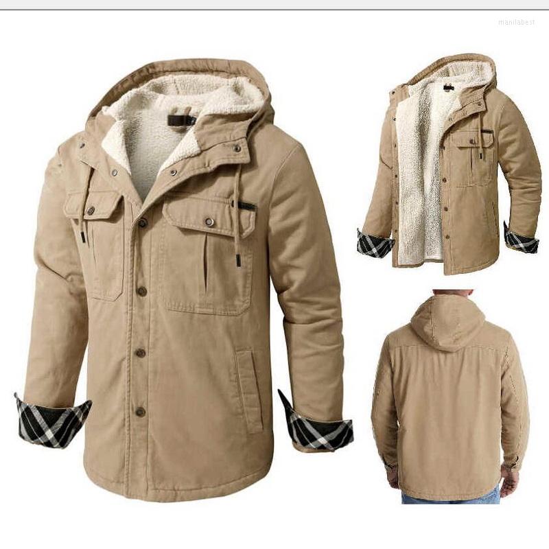 Men's Down US Size Cotton Jacket Winter Thick Parkas Male Plus Velvet Casual Hooded Bomber Coat Men Warm Overcoat Lamb Outwear, Black
Men's Down US Size Cotton Jacket Winter Thick Parkas Male Plus Velvet Casual Hooded Bomber Coat Men Warm Overcoat Lamb Outwear, Black