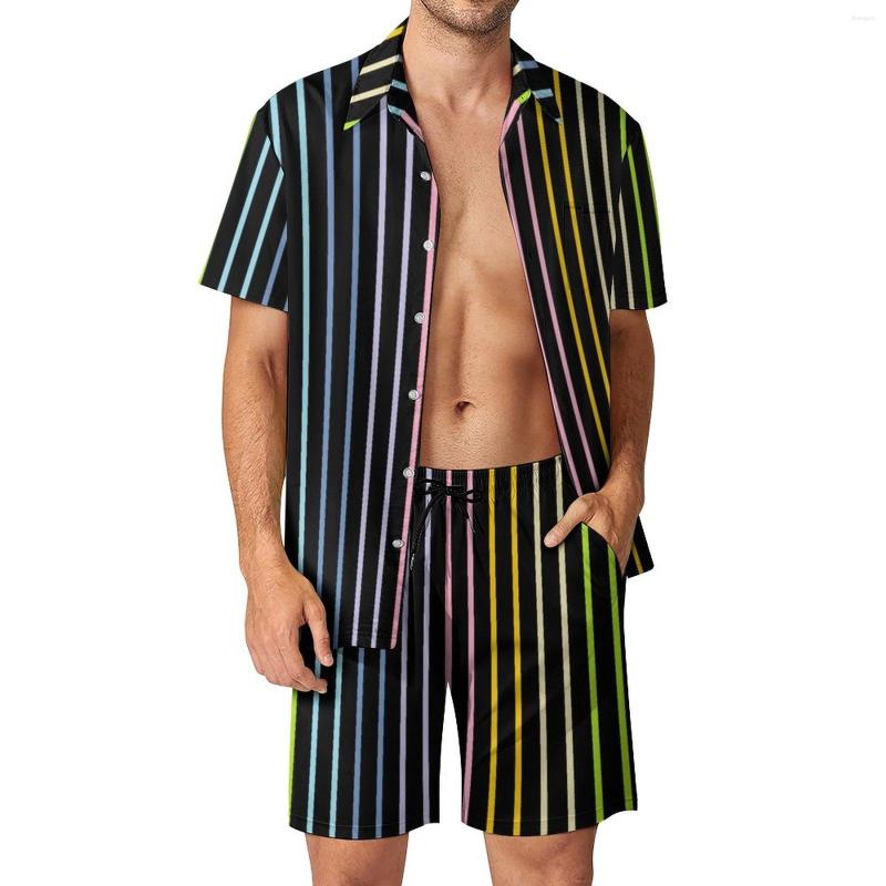Men's Tracksuits Rainbow Striped Men Sets Vertical Stripes Print Casual Shorts Fashion Beach Shirt Set Graphic Oversized Suit Birthday, Style-9
Men's Tracksuits Rainbow Striped Men Sets Vertical Stripes Print Casual Shorts Fashion Beach Shirt Set Graphic Oversized Suit Birthday, Style-9
