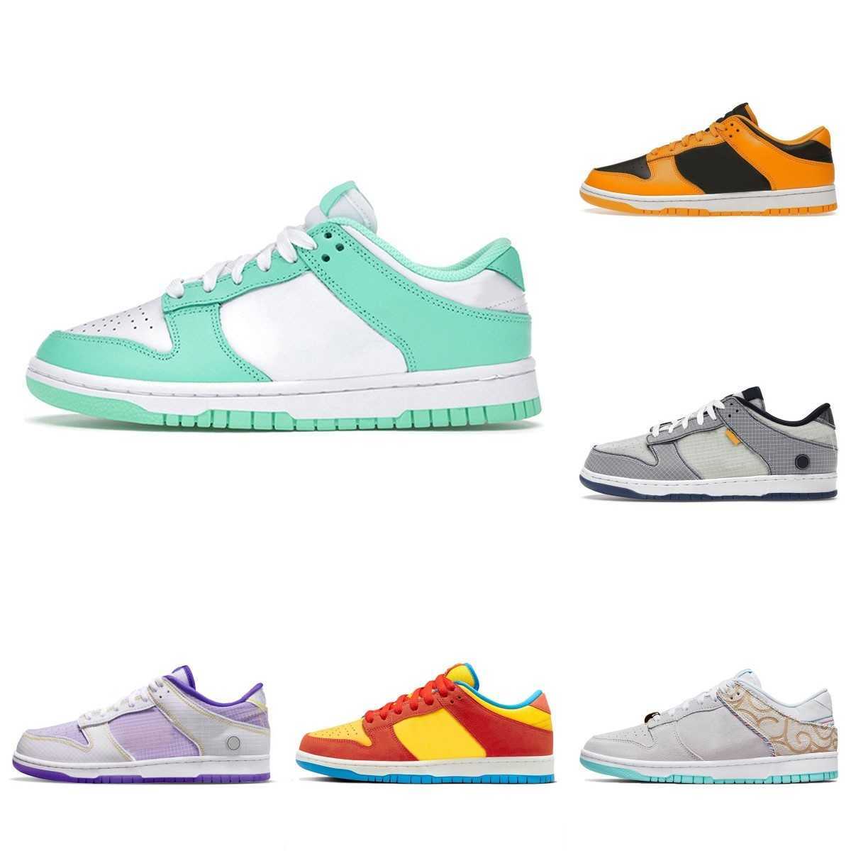 Designers SB Lows Running Shoes DuNkS BRAZIL Mix Paisley UNC Blue Raspberry Women Men Barber Shop Union Low Sports Bart Simpson Green Cherry, Sent with shoebox
Designers SB Lows Running Shoes DuNkS BRAZIL Mix Paisley UNC Blue Raspberry Women Men Barber Shop Union Low Sports Bart Simpson Green Cherry, Sent with shoebox