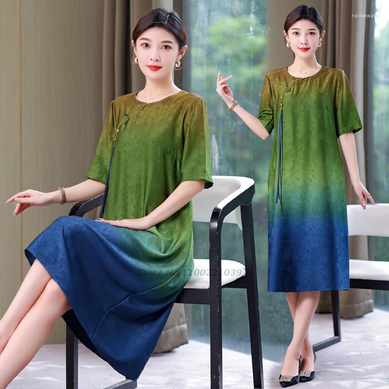Ethnic Clothing 2022 Chinese Vintage Dress Women Oriental Cheongsam Retro Satin Qipao Female Traditional National
Ethnic Clothing 2022 Chinese Vintage Dress Women Oriental Cheongsam Retro Satin Qipao Female Traditional National