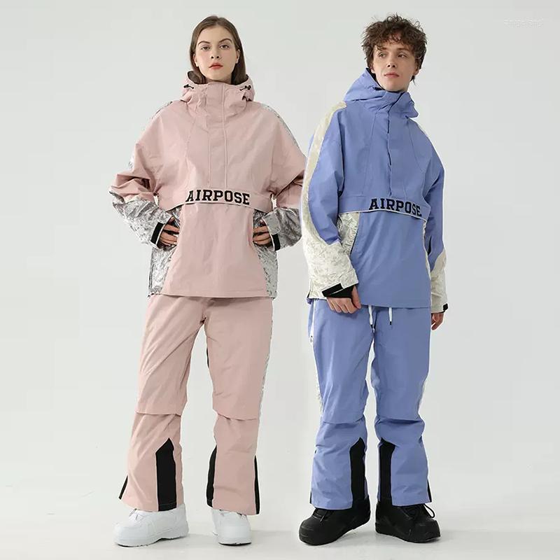 Skiing Jackets Ski Suit Women Thickened Warm Outdoor Snowboard Wear Men Overalls Hooded Sets Windproof Waterproof Snow Clothing, Picture shown
Skiing Jackets Ski Suit Women Thickened Warm Outdoor Snowboard Wear Men Overalls Hooded Sets Windproof Waterproof Snow Clothing, Picture shown