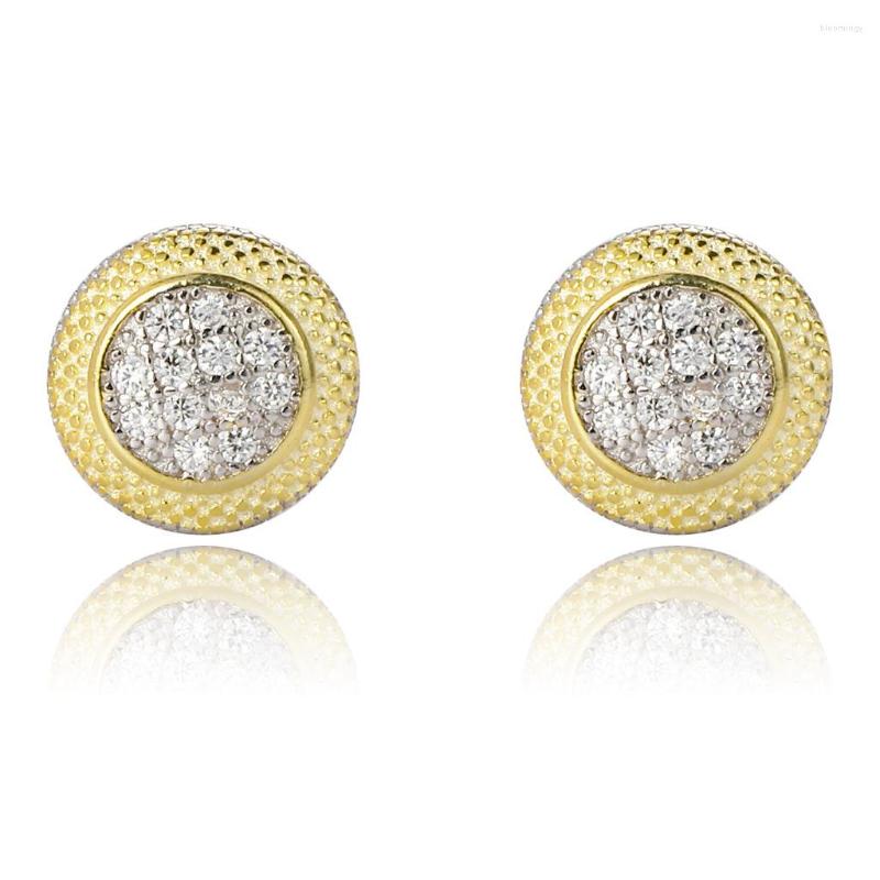 Stud Earrings Delicate Silver Color For Women Two-color Round Three-dimensional Micro-inlaid Clear Cubic Zirconia Spiral Ear Caps
Stud Earrings Delicate Silver Color For Women Two-color Round Three-dimensional Micro-inlaid Clear Cubic Zirconia Spiral Ear Caps