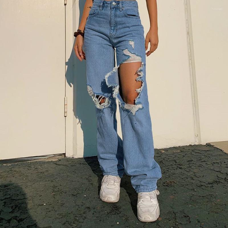 Women' Jeans Ripped Straight Women' Baggy Vintage High Waist Boyfriends Mom Denim Distressed Streetwear 2022 Spring Summer Female, Blue
Women' Jeans Ripped Straight Women' Baggy Vintage High Waist Boyfriends Mom Denim Distressed Streetwear 2022 Spring Summer Female, Blue