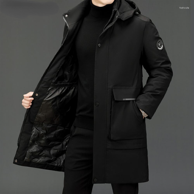 Men's Down Men Windbreaker Outerwear Thicken Heavy Coats Clothes Top Grade Winter Designer Brand Long Casual Fashion Parka Jacket, Black
Men's Down Men Windbreaker Outerwear Thicken Heavy Coats Clothes Top Grade Winter Designer Brand Long Casual Fashion Parka Jacket, Black