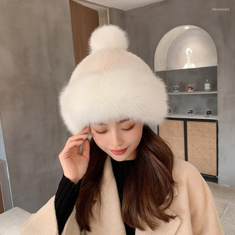 Berets Women's Imitation Fur Cute Pompom Wind Snow Hat Autumn Winter Faux Warm Girl Beanies Woman Hats Outdoor Protect Ear, 002
Berets Women's Imitation Fur Cute Pompom Wind Snow Hat Autumn Winter Faux Warm Girl Beanies Woman Hats Outdoor Protect Ear, 002