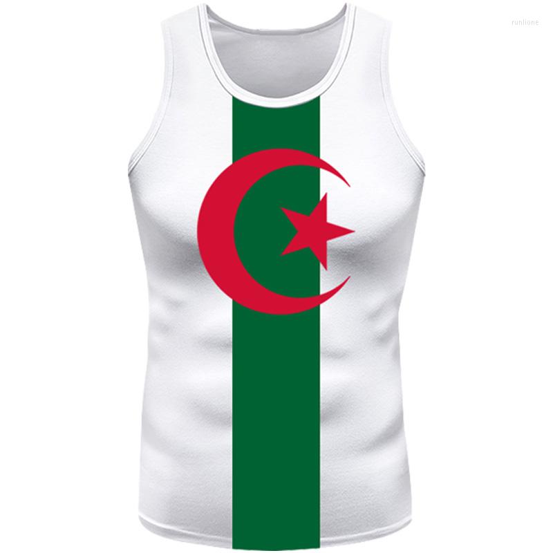 Men's Tank Tops Algeria Sleeveless Free Custom Made Name Dza Vest T-shirt Islam Diy Arabic Algerie Arab Print Text Word Flag Team Clothing, Style 8
Men's Tank Tops Algeria Sleeveless Free Custom Made Name Dza Vest T-shirt Islam Diy Arabic Algerie Arab Print Text Word Flag Team Clothing, Style 8