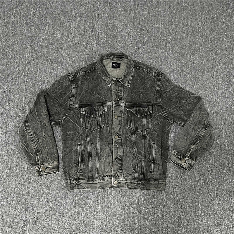 Men's Jackets High Street Vintage Wash Jacket Jeans Jacket Men's And Women's Loose Casual Basic Coat T221202
Men's Jackets High Street Vintage Wash Jacket Jeans Jacket Men's And Women's Loose Casual Basic Coat T221202