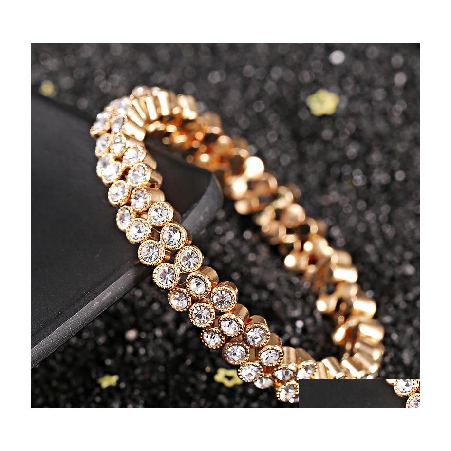 Chain Fashion Jewelry Double Row Stretch Bracelet Rhinstone Bracelets Drop Delivery Dhj5Z
Chain Fashion Jewelry Double Row Stretch Bracelet Rhinstone Bracelets Drop Delivery Dhj5Z