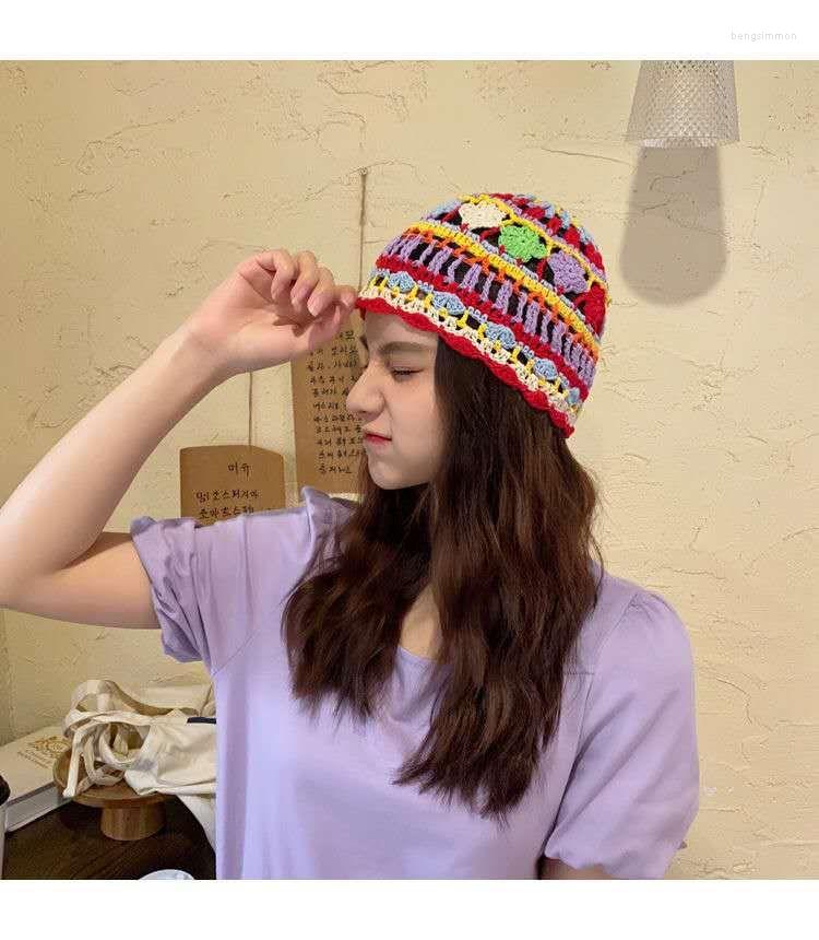Berets 202205-YC2212 Bohemian Style Manual Crochet Hook Weave Leisure Lady Bucket Cap Women Fishermen Hat, Color
Berets 202205-YC2212 Bohemian Style Manual Crochet Hook Weave Leisure Lady Bucket Cap Women Fishermen Hat, Color