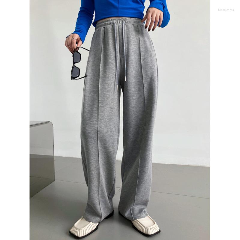 Women's Pants 2022 Soft Air Layer Women Sports Elastic High Waist Drawstring Loose Straight Casual Wide Leg Solid Color Trousers, Black
Women's Pants 2022 Soft Air Layer Women Sports Elastic High Waist Drawstring Loose Straight Casual Wide Leg Solid Color Trousers, Black