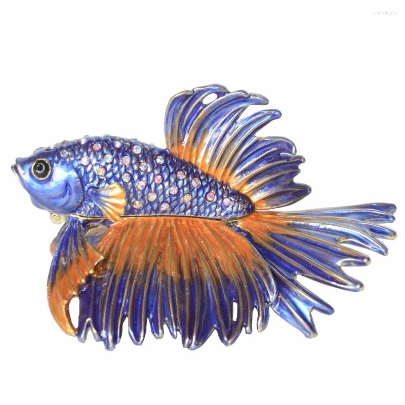 Jewelry Pouches Crowntail Beta Fish Trinket Boxes & Organizer Nautical Decoration Gift Metal Tabletop
Jewelry Pouches Crowntail Beta Fish Trinket Boxes & Organizer Nautical Decoration Gift Metal Tabletop