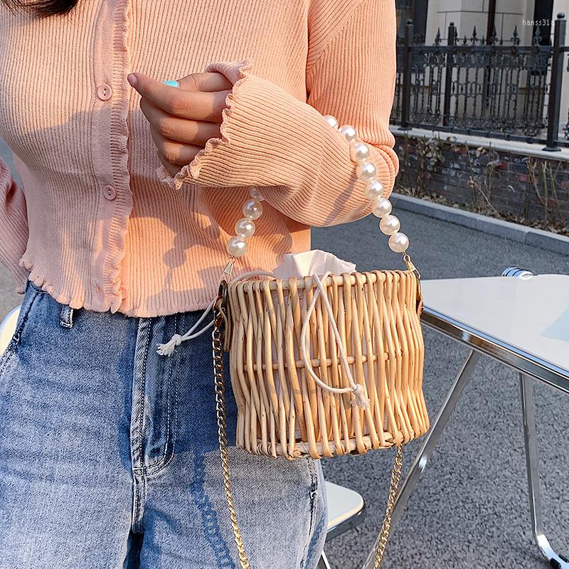Evening Bags High Quality Women Straw Handbag Pearl Handle Small Purses And Shoulder Bag Designer Female Weave Chain Crossbody For
Evening Bags High Quality Women Straw Handbag Pearl Handle Small Purses And Shoulder Bag Designer Female Weave Chain Crossbody For