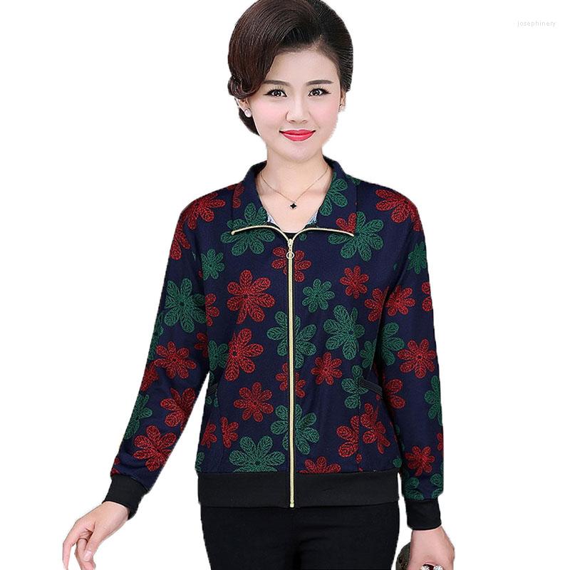 Women's Jackets Middle-Aged Women's Coats Loose Short Printing Casual Thin 2022 Spring Autumn Women Zipper Outerwear Mother Clothes 4XL, Color 2
Women's Jackets Middle-Aged Women's Coats Loose Short Printing Casual Thin 2022 Spring Autumn Women Zipper Outerwear Mother Clothes 4XL, Color 2
