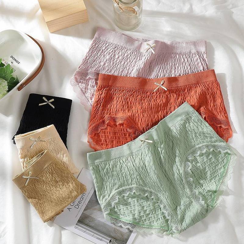 Women's Panties 3Pcs Women Underwear Seamless Panties Cotton Breathable Girl Midwaist Plus Size Sexy Lace Lingerie Female Briefs Solid Color 221202, Style 009
Women's Panties 3Pcs Women Underwear Seamless Panties Cotton Breathable Girl Midwaist Plus Size Sexy Lace Lingerie Female Briefs Solid Color 221202, Style 009