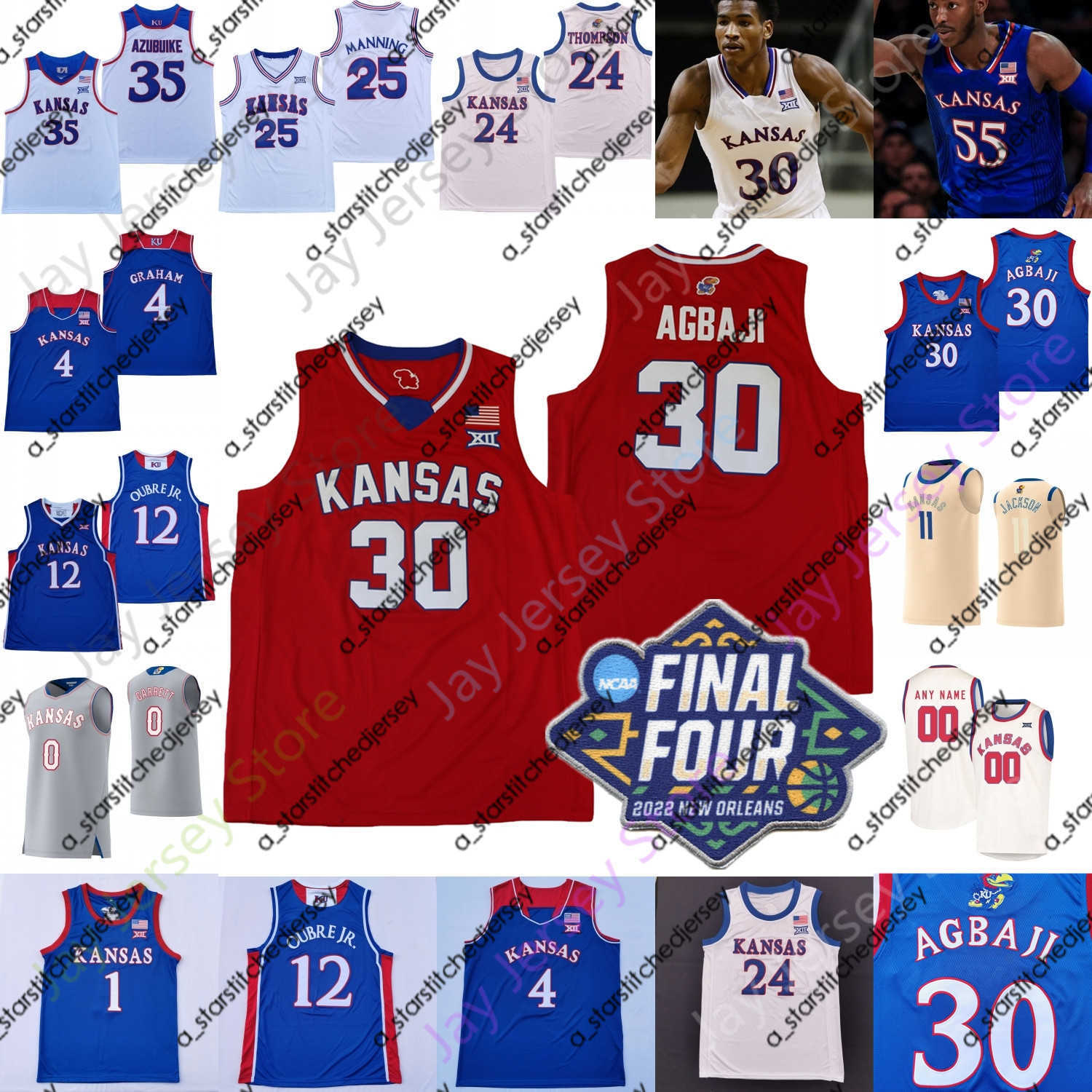 Basketball Jerseys 2022 Final Four 4 Kansas Jayhawks Basketball Jersey NCAA College Ochai Agbaji Gradey Dick Jalen Wilson Bobby Pettiford Jr Dajuan Harris, White
Basketball Jerseys 2022 Final Four 4 Kansas Jayhawks Basketball Jersey NCAA College Ochai Agbaji Gradey Dick Jalen Wilson Bobby Pettiford Jr Dajuan Harris, White