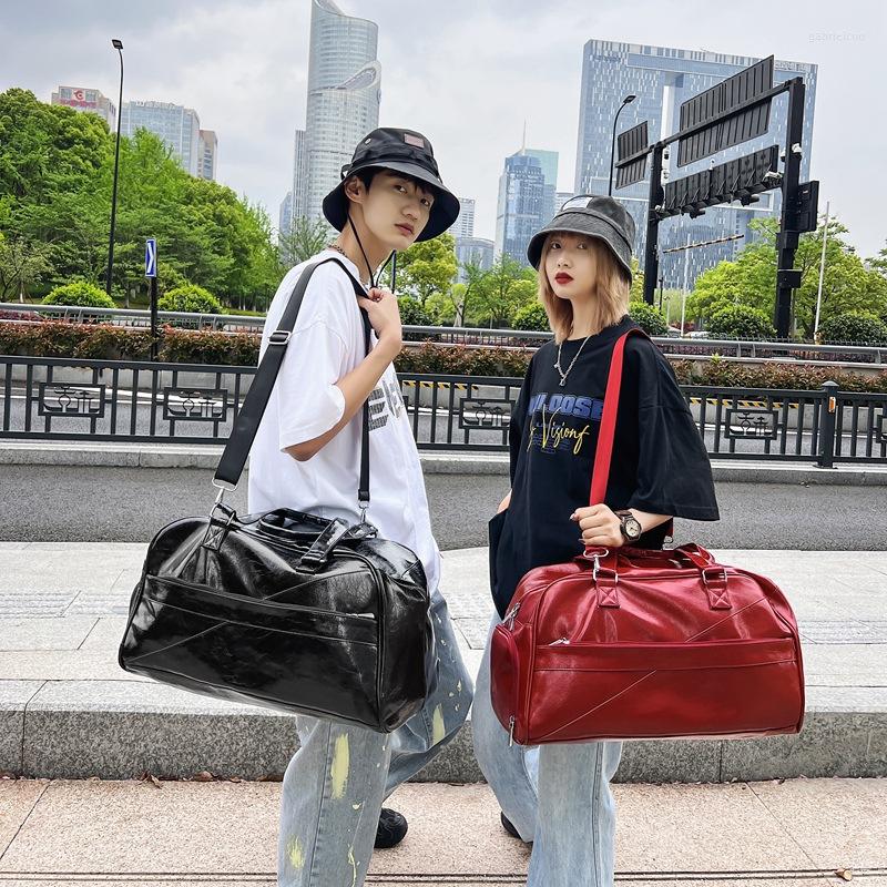 Duffel Bags Casual Business Traveling For Men PU Leather Large Travel Hand Portable Big Waterproof Sports, Black
Duffel Bags Casual Business Traveling For Men PU Leather Large Travel Hand Portable Big Waterproof Sports, Black