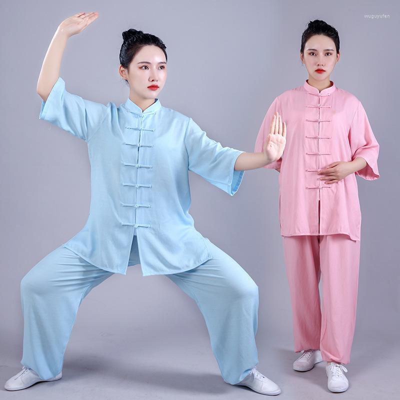 Ethnic Clothing Women Cotton Linen Gymnastics Tai Chi Suit Solid Wushu Martial Arts Uniform Performance Jacket Pants Exercise
Ethnic Clothing Women Cotton Linen Gymnastics Tai Chi Suit Solid Wushu Martial Arts Uniform Performance Jacket Pants Exercise