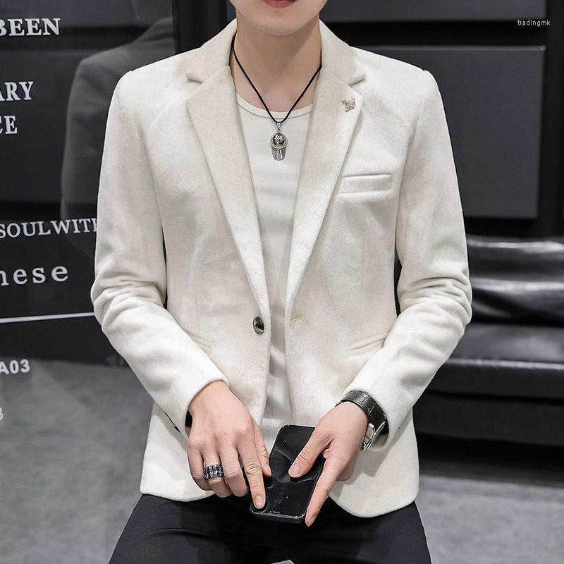 Men's Suits HOO 2022 Men's Autumn Long Sleeve Blazer Youth Slim Fit Handsome Fashion Casual All-Match, Khaki
Men's Suits HOO 2022 Men's Autumn Long Sleeve Blazer Youth Slim Fit Handsome Fashion Casual All-Match, Khaki
