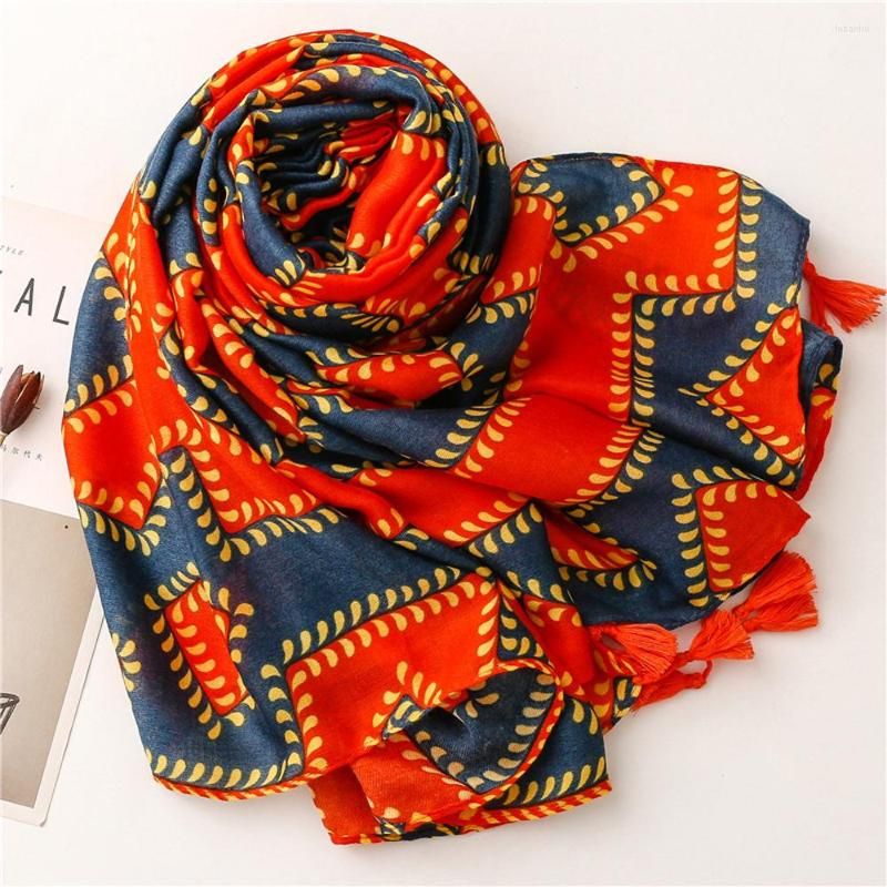 Scarves Cotton Block Print Tassel Scarf Shawls Women Long Beautiful Geometry Pattern
Scarves Cotton Block Print Tassel Scarf Shawls Women Long Beautiful Geometry Pattern