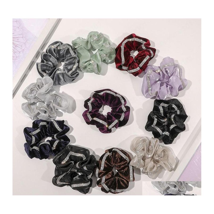 Hair Rubber Bands Shiny Veet Hair Scrunchies For Women Fabric Soft Elastic Rings Rubber Ponytail Holders Ties Girls Daily Summer Dro Dhgbc
Hair Rubber Bands Shiny Veet Hair Scrunchies For Women Fabric Soft Elastic Rings Rubber Ponytail Holders Ties Girls Daily Summer Dro Dhgbc