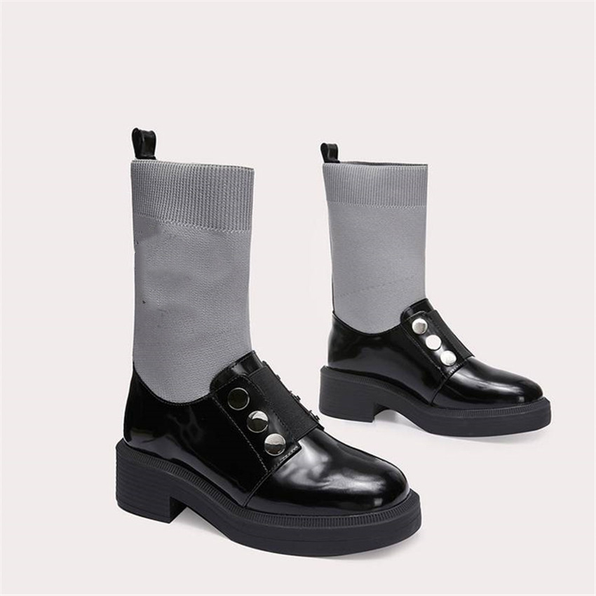 Fashion Design boots Channel High Heel Ankle Boots Wool Leather Winter Warm Snow anti-skid Women Casual Socks Shoes 04-02
Fashion Design boots Channel High Heel Ankle Boots Wool Leather Winter Warm Snow anti-skid Women Casual Socks Shoes 04-02