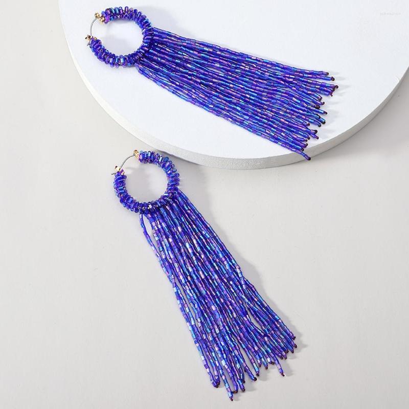 Dangle Earrings Bohemian Vintage Elegant Colorful Acrylic Beaded Tassel Chain Long For Women 2022 Trend Luxury Design Jewelry
Dangle Earrings Bohemian Vintage Elegant Colorful Acrylic Beaded Tassel Chain Long For Women 2022 Trend Luxury Design Jewelry