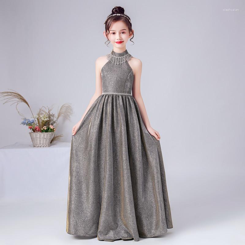Girl Dresses Silver Shining Flower For Wedding And Party Long Birthday Gown First Communion Girls Formal Pageant Gowns, Gray
Girl Dresses Silver Shining Flower For Wedding And Party Long Birthday Gown First Communion Girls Formal Pageant Gowns, Gray