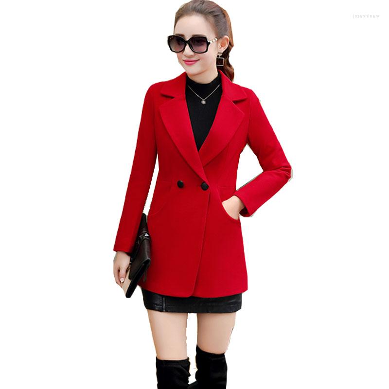 Women's Wool Blended Woolen Coat Women's Slim Coats Autumn Winter Double Breasted Red Yellow Black Blazer Ladies Office Clothing K1117, Golden camel
Women's Wool Blended Woolen Coat Women's Slim Coats Autumn Winter Double Breasted Red Yellow Black Blazer Ladies Office Clothing K1117, Golden camel