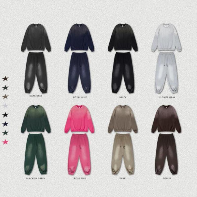 Men' Tracksuits Autumn Winter Men And Women 2 Two Piece Set Washed Sweat Pants With Top Sweatshirt Vintage Casual Loose Couple Outfit, Grey
Men' Tracksuits Autumn Winter Men And Women 2 Two Piece Set Washed Sweat Pants With Top Sweatshirt Vintage Casual Loose Couple Outfit, Grey
