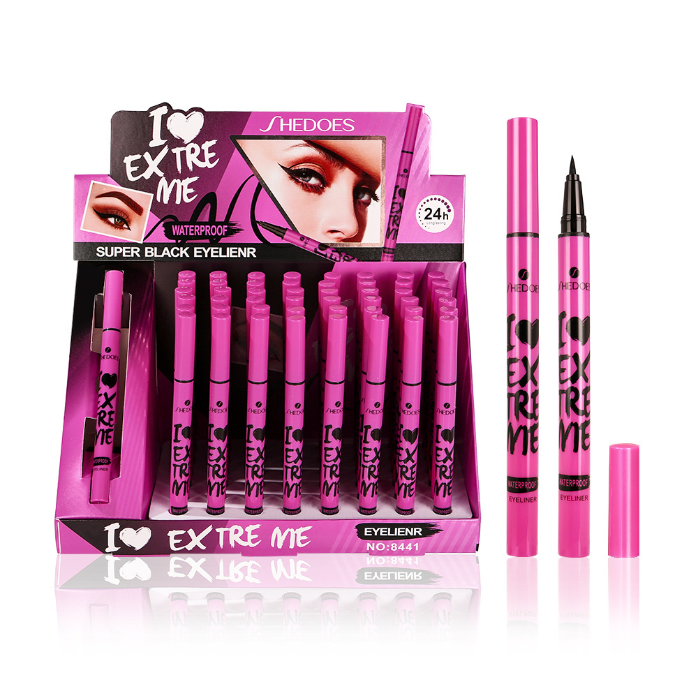 Shedoes Black Liquid Eyeliner Waterproof Makeup Eye Liner Pencil Quick-drying Lady Beauty Comestics Tool Korean Cosmetics Beauty Tools
Shedoes Black Liquid Eyeliner Waterproof Makeup Eye Liner Pencil Quick-drying Lady Beauty Comestics Tool Korean Cosmetics Beauty Tools